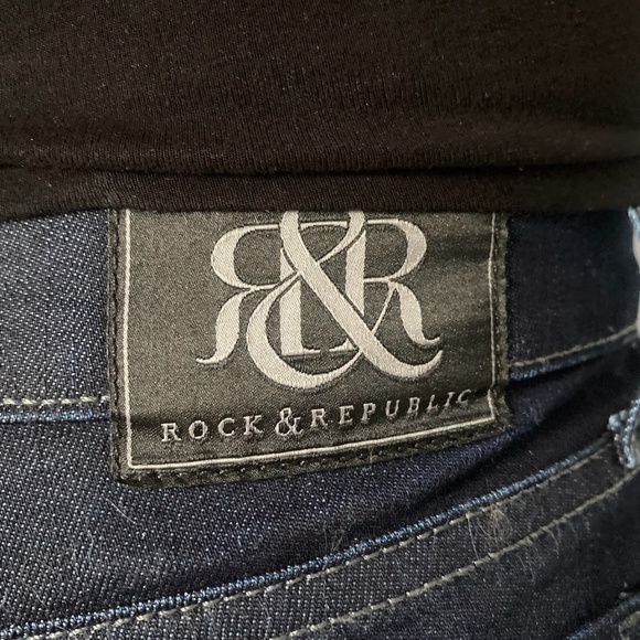 Y2K Vintage Rock & Republic Bootcut Jeans with Sequin Detail - Picture 4 of 5